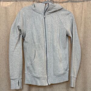 lululemon athletica Gray Hoodie Jacket